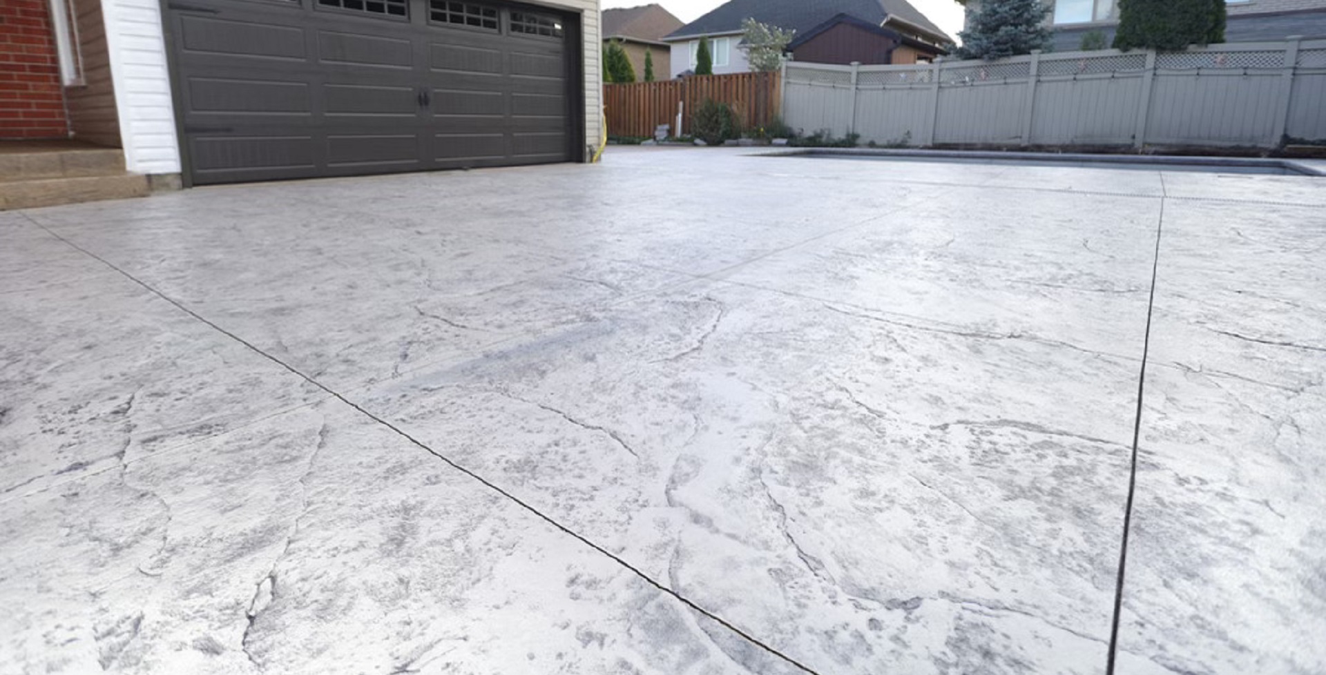 Stamped Concrete Driveways