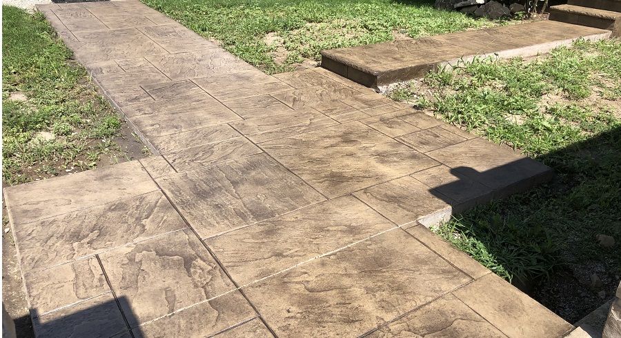 Pattern Concrete Walkways